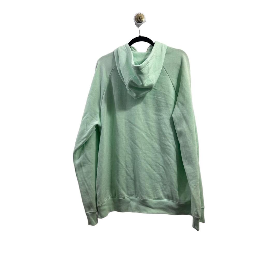 Express Hoodie Women Size XL Mint Green Pullover Kangaroo Pocket Drawstring Hood - Picture 4 of 14